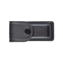Etui Pielcu Cuir Moul&eacute; Doubl&eacute; - Noir / 120x58x20 mm