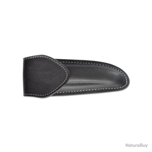 Etui Pielcu Cuir Moul� Doubl� - Noir / 145x58x15 mm