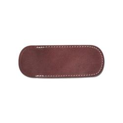 Etui Pielcu Fleur de Cuir - Rouge Grenat / 116x43 mm