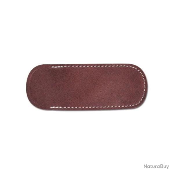 Etui Pielcu Fleur de Cuir - Rouge Grenat / 116x43 mm