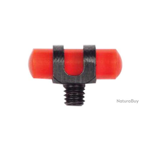 Guidon ajour� Cor Caroli lumineux rouge - 3 mm / 3,5x10 mm