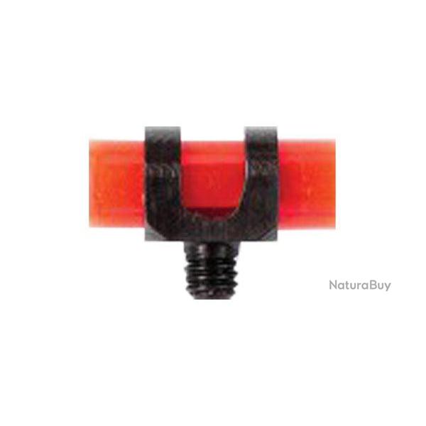 Guidon ajour� Cor Caroli lumineux rouge - 3 mm / 4x11 mm