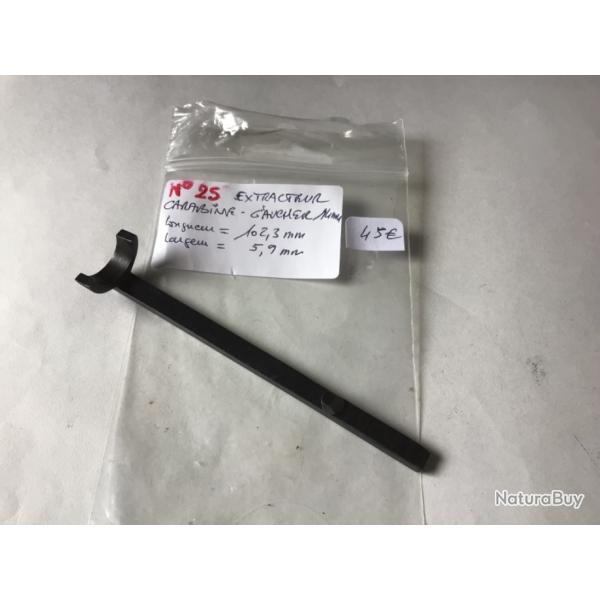 VENDU PAR LE-CUIRASSIER N�25 EXTRACTEUR CARABINE GAUCHER/LANU ARM CALIBRE 14 MM