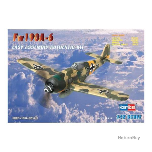 Maquette � monter - FW 190 A-6 1/72 | Hobby boss (0000 1671)