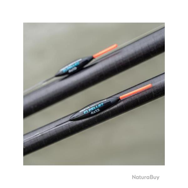PRESTON F1 PELLET FLOTTEUR POLE FLOAT PRESTON Jaune 4x12