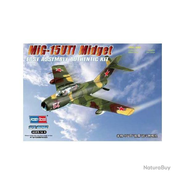 Maquette  monter - MIG-15 UTI 1/72 | Hobby boss (0000 1683)