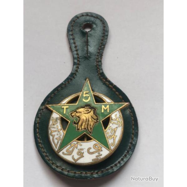 INSIGNE 5 TM (TIRAILLEURS MAROCAINS