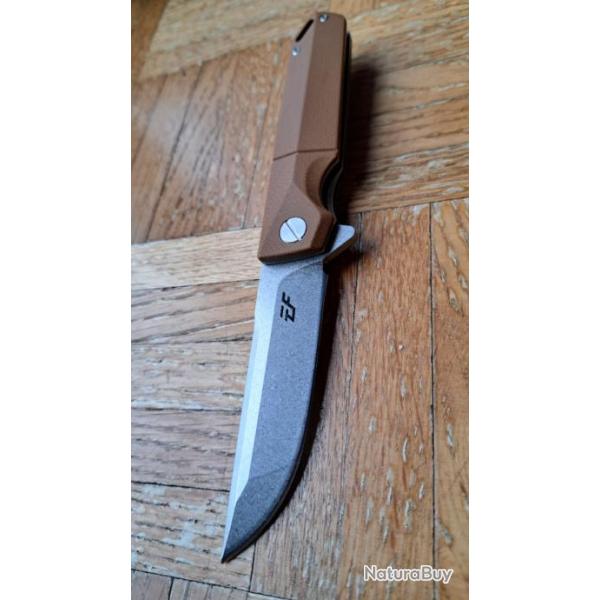 Couteau D2 ouverture assist�e par "flipper" marque "Eafengrow" EF-71