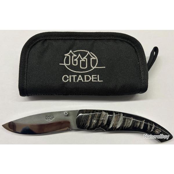 COUTEAU CITADEL ROMAN CORNE DE BUFFLE