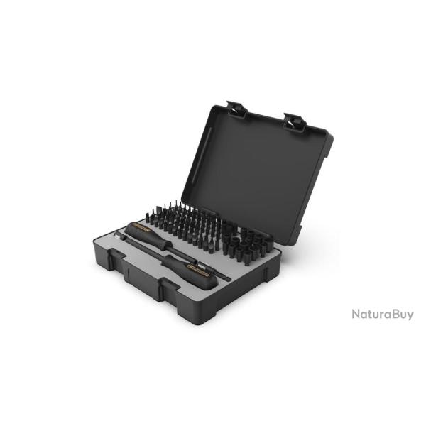 JEU DE TOURNEVIS LUXE ARMURIER PROFESSIONNEL WHEELER 100 PI�CES