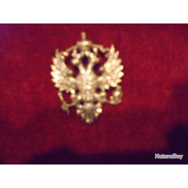 Plaque de la Russie Impriale .pour coiffure militaire .