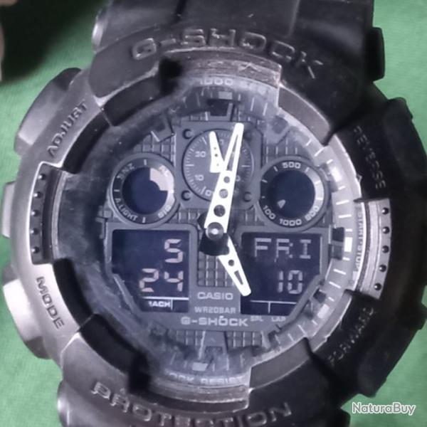 Lot de 2 montres G SHOCK