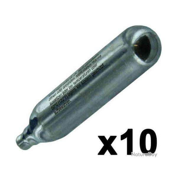 Pack 10 sparclettes CO2 12g pour airsoft et airgun