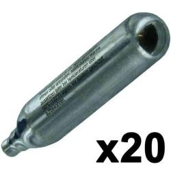 Cartouches CO2 12g pour airsoft - Lot de 20 sparclettes