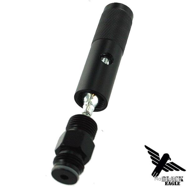 Adaptateur CO2 12g Black Eagle pour Paintball et Airsoft