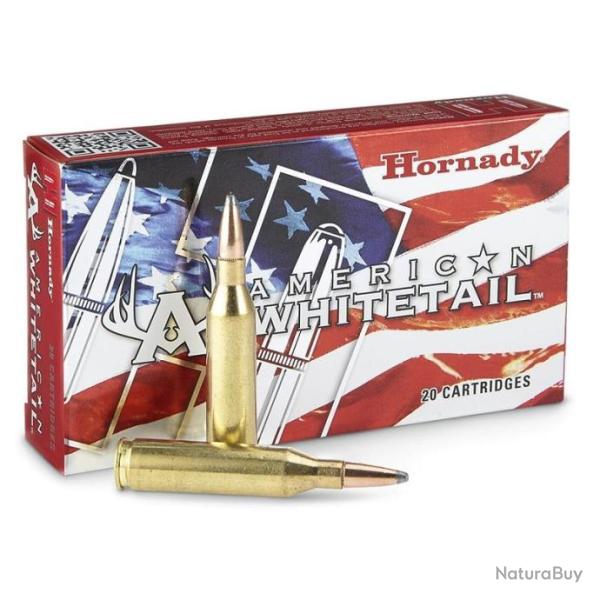 Munition Hornady 30-06 SPRG Whitetail 11.7g 180gr x5 boites