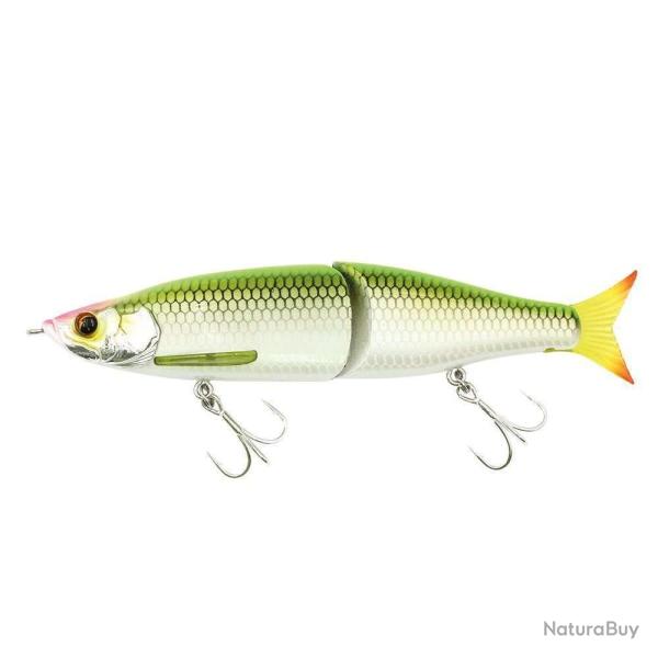 Poisson Nageur Trefle Creation Mirage JT S 16,1cm 45g 16,1cm Pearl Chartreuse