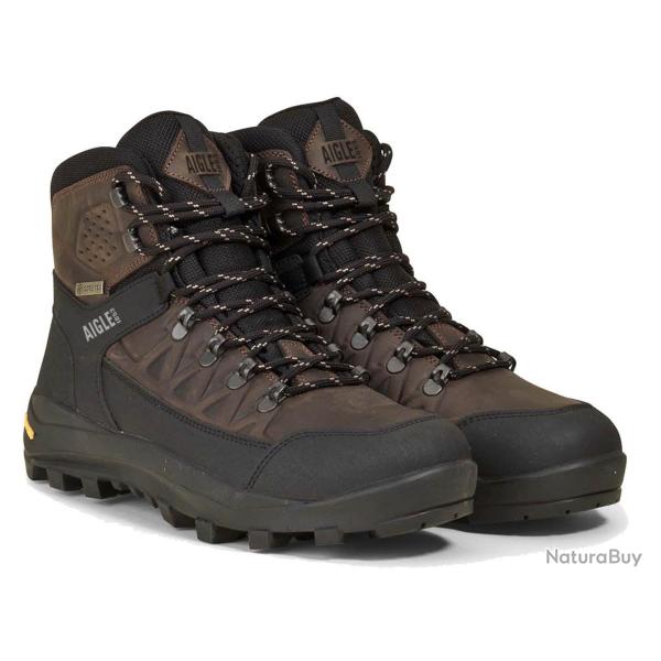Bottillon Aigle Cuir Haute Performance Letrak SU GTX - Marron fonc� / 39