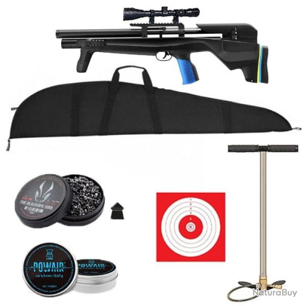 Carabine � air comprim� PCP Stoeger XM1 Bullpup - 4.5 mm / 19.9 J / Pack Gold