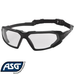 Lunettes de protection tactiques ASG - Lentilles claires pour airsoft