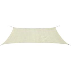 Parasol en pehd rectangulaire 4 x 6 m cr&egrave;me 02_0008591