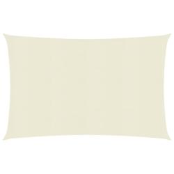 Voile d'ombrage 160 g/m&sup2; cr&egrave;me 4 x 5 m pehd 02_0009096