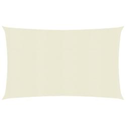 Voile d'ombrage 160 g/m&sup2; cr&egrave;me 3,5 x 5 m pehd 02_0009077