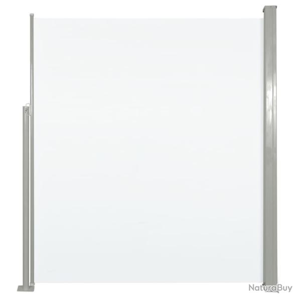 Auvent paravent store brise-vue latral rtractable de patio jardin terrasse balcon protection visu