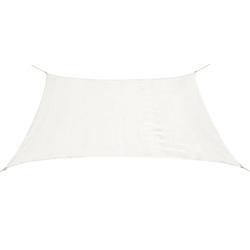 Voile d'ombrage PEHD rectangulaire 4 x 6 m blanc 02_0009446