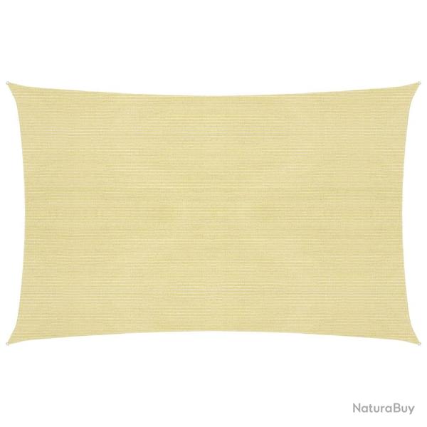 Voile d'ombrage 160 g/m PEHD 2,5 x 3,5 m beige 02_0008954