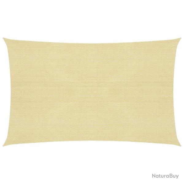 Voile d'ombrage 160 g/m� PEHD 2,5 x 4,5 m beige 02_0008956
