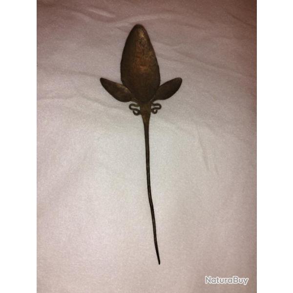 Cuilli�re Antique Romaine en Argent