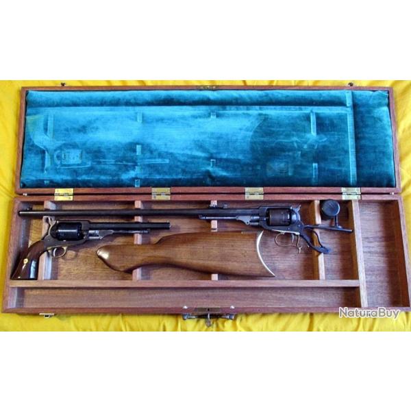 Carbine � Barillet Whitney Et R�volver dans leurs coffret