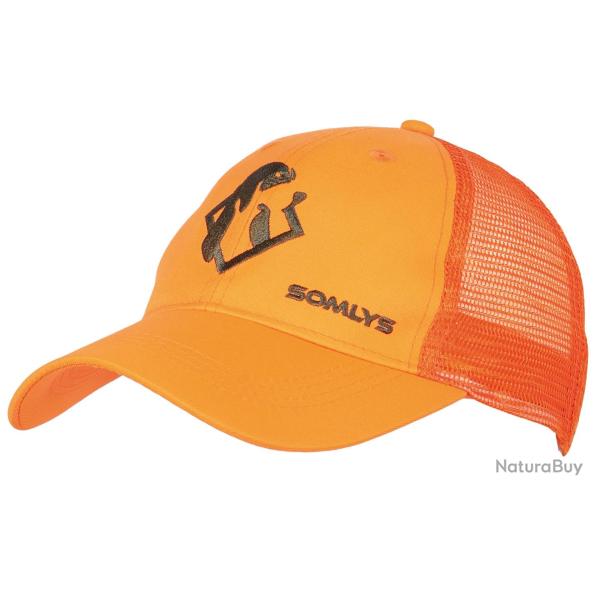 Casquette Sud Maille Somlys - Orange Blaze