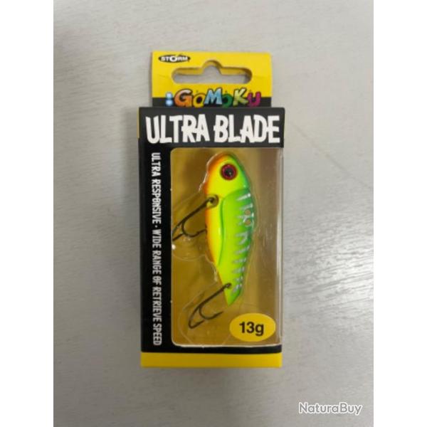 !!LEURRE STORM GOMOKU ULTRA BLADE 13gr FIRE TIGER