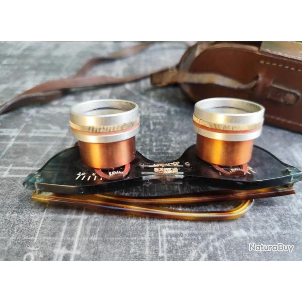 Lunettes jumelles sportscope du docteur Wohler Saar 1930 film la jet�e