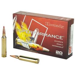 Cartouches HORNADY Calibre 7mm REM MAG 154 gr SST