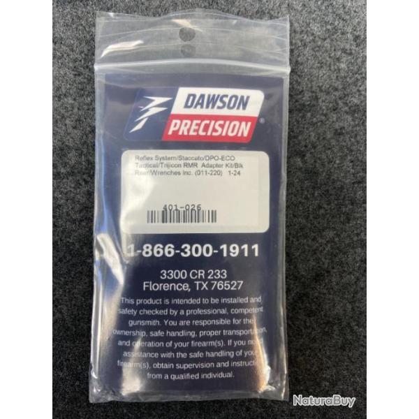 Syst�me Reflex Dawson Precision pour viseurs Trijicon� RMR�/SRO�