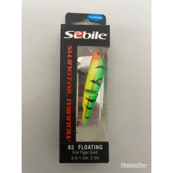 !! LEURRE S�BILE SWINGTAIL MINNOW 83mm