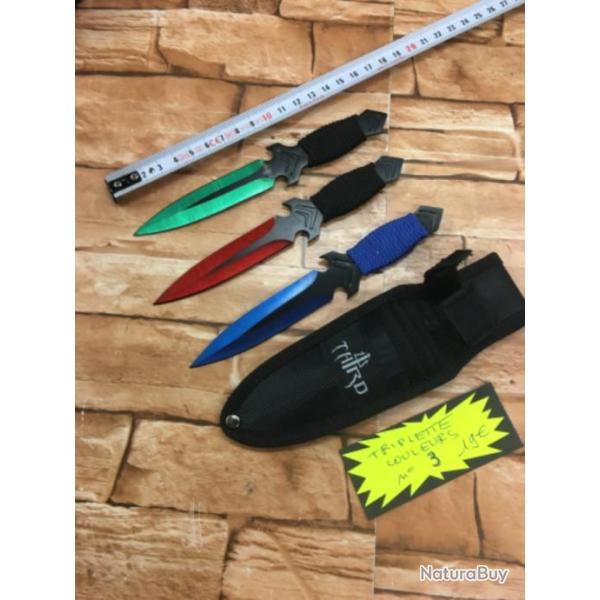 �tui avec 3 lancettes multicolores