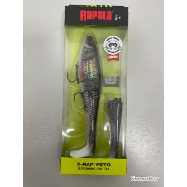 !! LEURRE RAPALA XRAP PETO 20cm LIVE ROACH