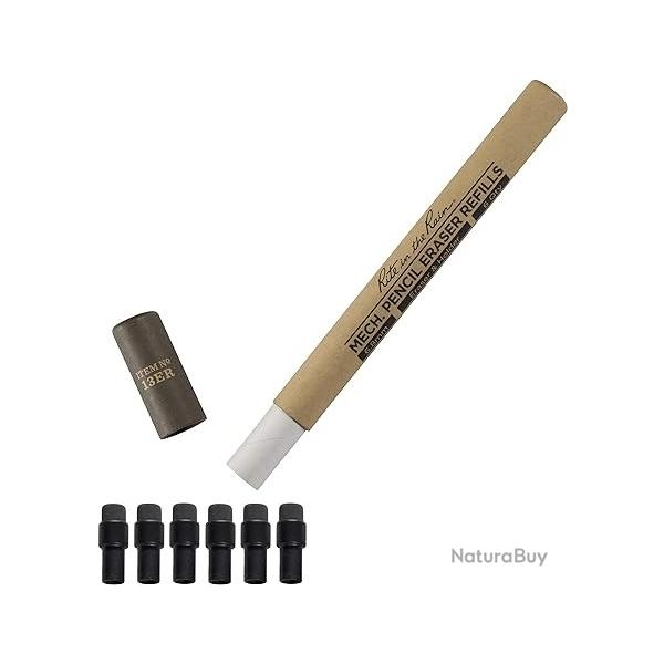 Rite in the rain - Recharge 6 gommes pour porte mine N�13 - 13ER