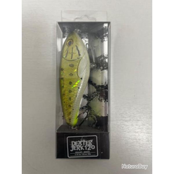 !! LEURRE ILLEX DEXTER JERK 120 col AGGRESSIVE BASS