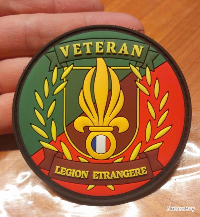 Blason artisanal du Premier R?giment Etranger Parachutiste de la L?gion