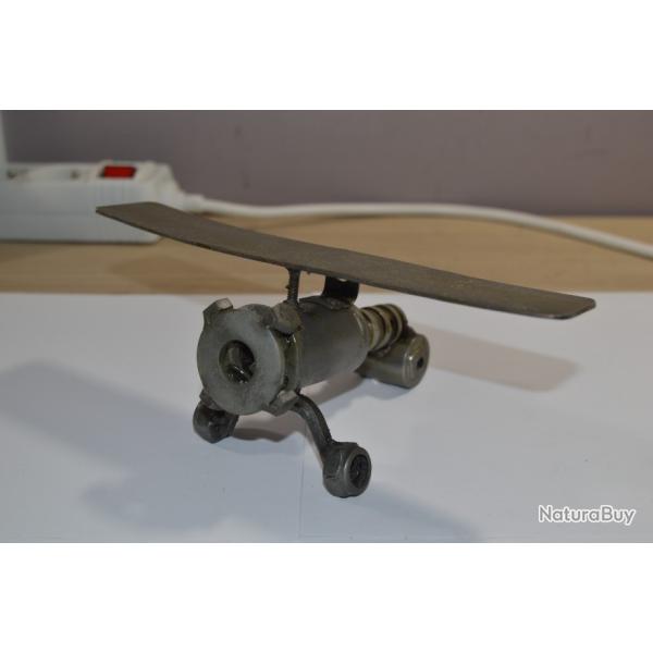 Avion de d�coration bureau Maison Militaire style ancien Artisanat d�co (15)