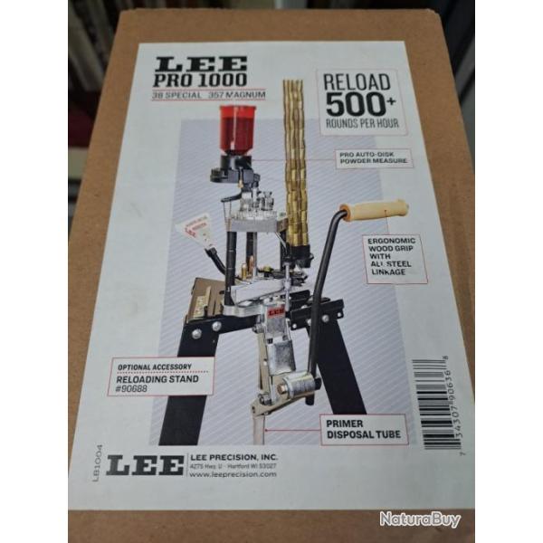 PRESSE CAL. 357 MAG - LEE PRECISION COMPLTE