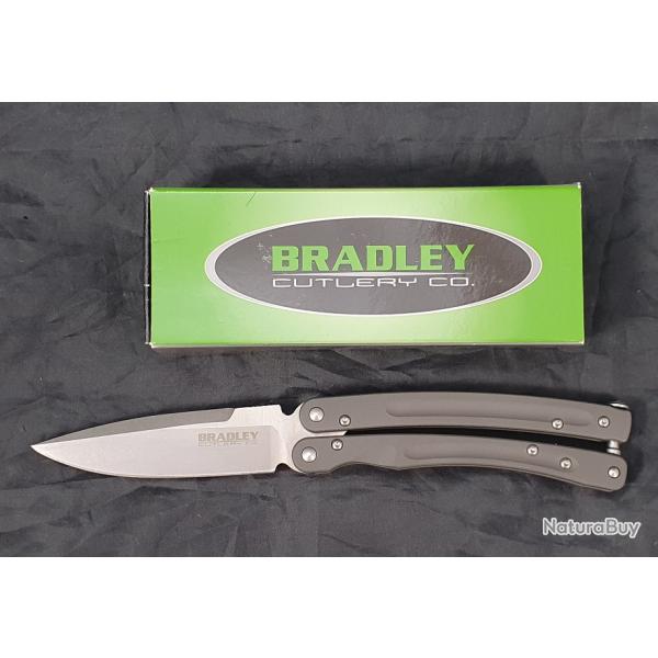 Couteau pliant BRADLEY CUTLERY Mayhem - Etat NEUF ( Balisong Bali Papillon )