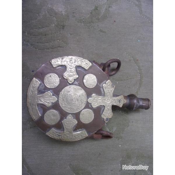 poire � poudre nord Afrique hauteur 16,5 cm