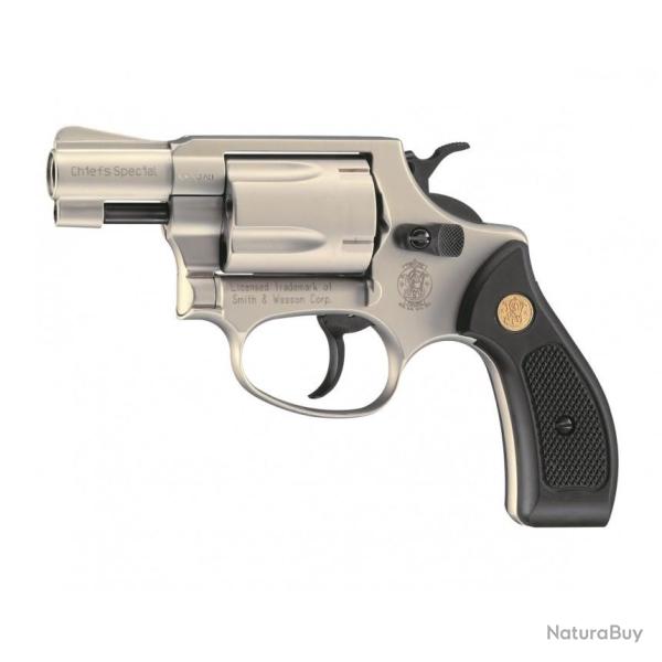Revolver alarme Smith & Wesson Chiefs Sp�cial CHROM� cal 9mm RK