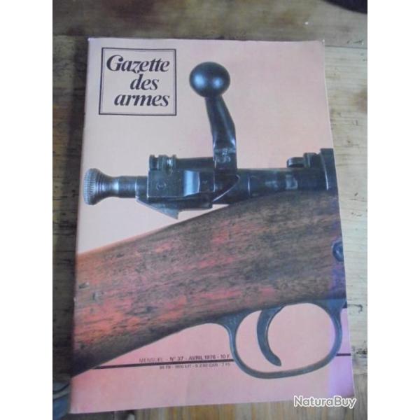 GAZETTE DES ARMES N�37 SPRINGFIELD 1903 / GASTINNE-RENETTE / PEABODY / CHASSEPOT